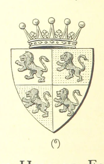 An illustration from An Account of the Progress of his Grace Henry the first Duke of Beaufort through Wales, 1684. And Notitia Cambro-Britannica. Edited from the original MS. ... by Charles Baker. [Followed by “A Statement of the services and expenses of the Marquis of Worcester, for his king and country.”, 1864, leaf 134