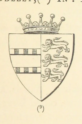 An illustration from An Account of the Progress of his Grace Henry the first Duke of Beaufort through Wales, 1684. And Notitia Cambro-Britannica. Edited from the original MS. ... by Charles Baker. [Followed by “A Statement of the services and expenses of the Marquis of Worcester, for his king and country.”, 1864, leaf 135