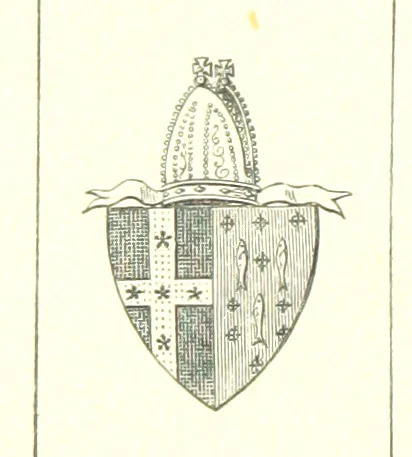 An illustration from An Account of the Progress of his Grace Henry the first Duke of Beaufort through Wales, 1684. And Notitia Cambro-Britannica. Edited from the original MS. ... by Charles Baker. [Followed by “A Statement of the services and expenses of the Marquis of Worcester, for his king and country.”, 1864, leaf 146