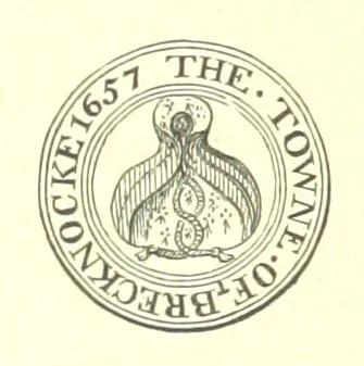 An illustration from An Account of the Progress of his Grace Henry the first Duke of Beaufort through Wales, 1684. And Notitia Cambro-Britannica. Edited from the original MS. ... by Charles Baker. [Followed by “A Statement of the services and expenses of the Marquis of Worcester, for his king and country.”, 1864, leaf 156