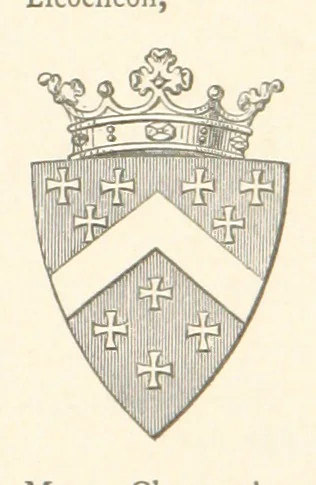 An illustration from An Account of the Progress of his Grace Henry the first Duke of Beaufort through Wales, 1684. And Notitia Cambro-Britannica. Edited from the original MS. ... by Charles Baker. [Followed by “A Statement of the services and expenses of the Marquis of Worcester, for his king and country.”, 1864, leaf 159