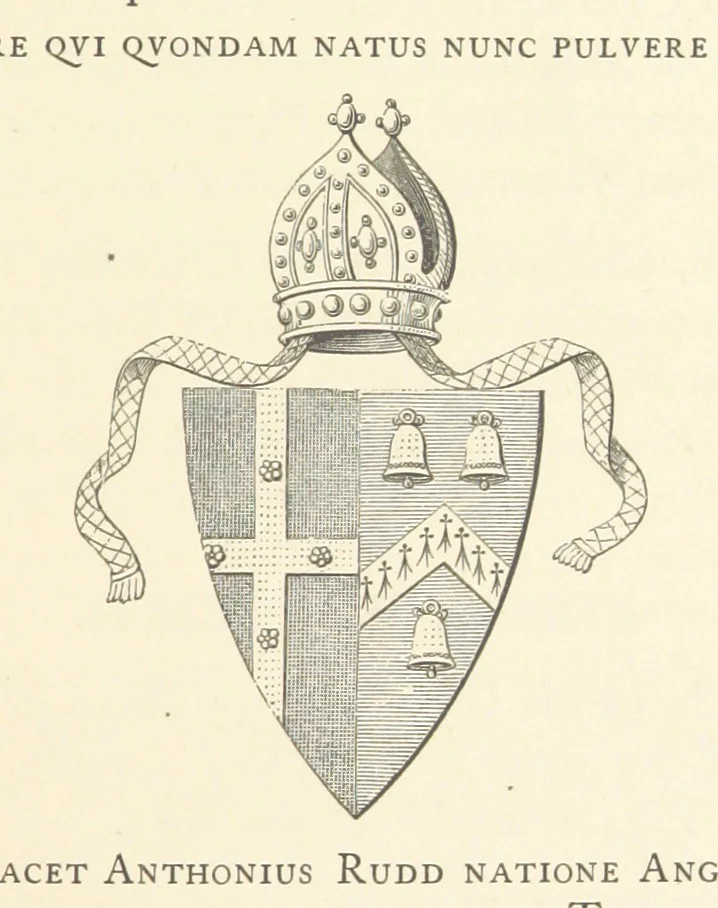 An illustration from An Account of the Progress of his Grace Henry the first Duke of Beaufort through Wales, 1684. And Notitia Cambro-Britannica. Edited from the original MS. ... by Charles Baker. [Followed by “A Statement of the services and expenses of the Marquis of Worcester, for his king and country.”, 1864, leaf 169