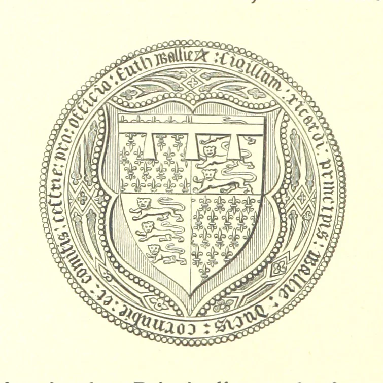 An illustration from An Account of the Progress of his Grace Henry the first Duke of Beaufort through Wales, 1684. And Notitia Cambro-Britannica. Edited from the original MS. ... by Charles Baker. [Followed by “A Statement of the services and expenses of the Marquis of Worcester, for his king and country.”, 1864, leaf 184