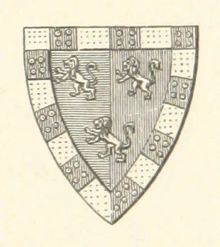 An illustration from An Account of the Progress of his Grace Henry the first Duke of Beaufort through Wales, 1684. And Notitia Cambro-Britannica. Edited from the original MS. ... by Charles Baker. [Followed by “A Statement of the services and expenses of the Marquis of Worcester, for his king and country.”, 1864, leaf 199