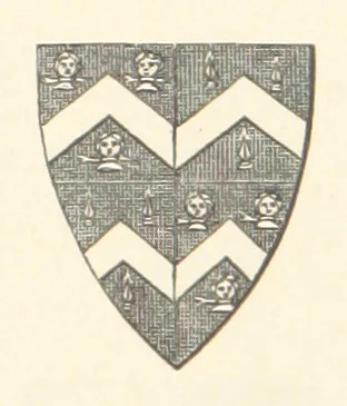 An illustration from An Account of the Progress of his Grace Henry the first Duke of Beaufort through Wales, 1684. And Notitia Cambro-Britannica. Edited from the original MS. ... by Charles Baker. [Followed by “A Statement of the services and expenses of the Marquis of Worcester, for his king and country.”, 1864, leaf 203