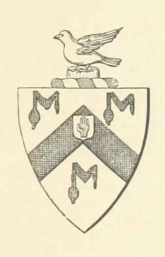 An illustration from An Account of the Progress of his Grace Henry the first Duke of Beaufort through Wales, 1684. And Notitia Cambro-Britannica. Edited from the original MS. ... by Charles Baker. [Followed by “A Statement of the services and expenses of the Marquis of Worcester, for his king and country.”, 1864, leaf 223