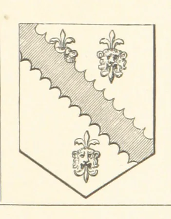 An illustration from An Account of the Progress of his Grace Henry the first Duke of Beaufort through Wales, 1684. And Notitia Cambro-Britannica. Edited from the original MS. ... by Charles Baker. [Followed by “A Statement of the services and expenses of the Marquis of Worcester, for his king and country.”, 1864, leaf 23