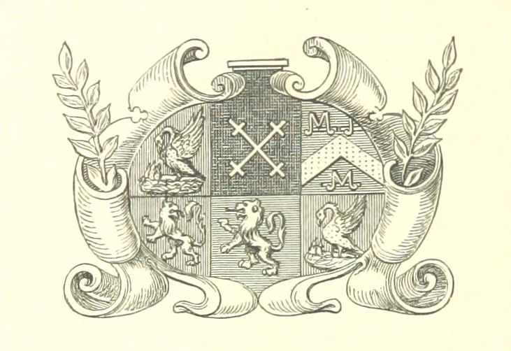 An illustration from An Account of the Progress of his Grace Henry the first Duke of Beaufort through Wales, 1684. And Notitia Cambro-Britannica. Edited from the original MS. ... by Charles Baker. [Followed by “A Statement of the services and expenses of the Marquis of Worcester, for his king and country.”, 1864, leaf 230