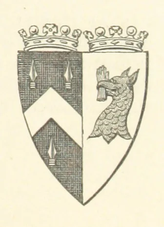 An illustration from An Account of the Progress of his Grace Henry the first Duke of Beaufort through Wales, 1684. And Notitia Cambro-Britannica. Edited from the original MS. ... by Charles Baker. [Followed by “A Statement of the services and expenses of the Marquis of Worcester, for his king and country.”, 1864, leaf 247