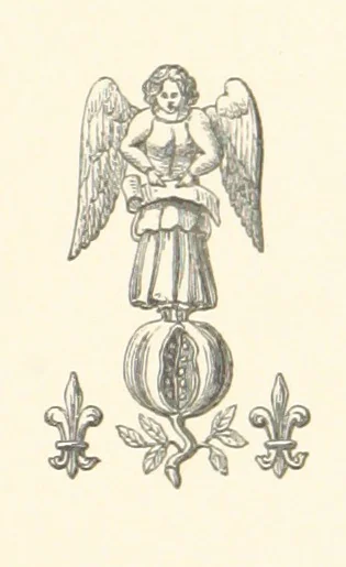 An illustration from An Account of the Progress of his Grace Henry the first Duke of Beaufort through Wales, 1684. And Notitia Cambro-Britannica. Edited from the original MS. ... by Charles Baker. [Followed by “A Statement of the services and expenses of the Marquis of Worcester, for his king and country.”, 1864, leaf 33