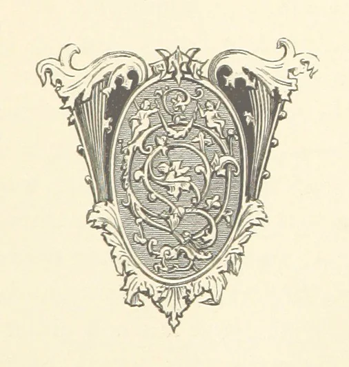 An illustration from An Account of the Progress of his Grace Henry the first Duke of Beaufort through Wales, 1684. And Notitia Cambro-Britannica. Edited from the original MS. ... by Charles Baker. [Followed by “A Statement of the services and expenses of the Marquis of Worcester, for his king and country.”, 1864, leaf 75