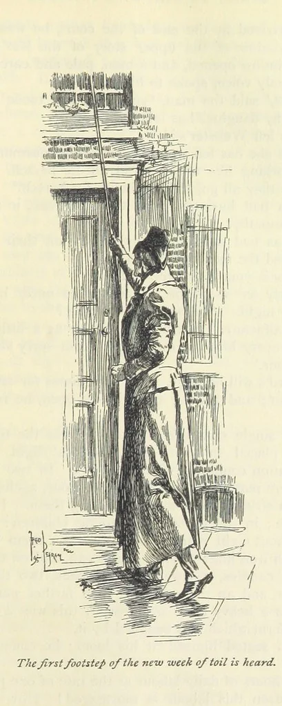An illustration from Sybil ... Illustrated by F. Pegram. With an introduction by H. D. Traill, 1895, leaf 153