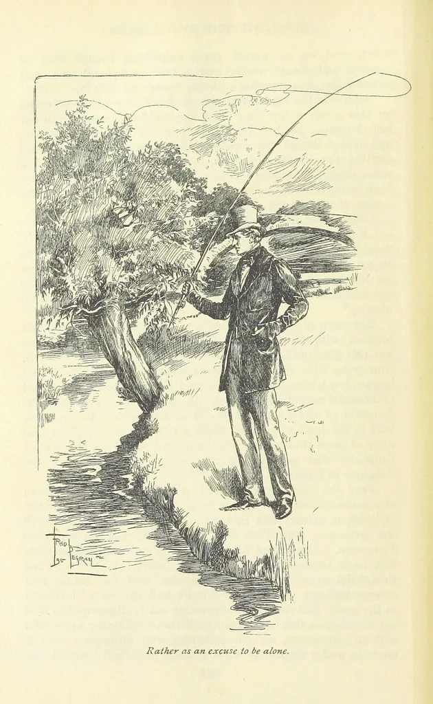 An illustration from Sybil ... Illustrated by F. Pegram. With an introduction by H. D. Traill, 1895, leaf 174