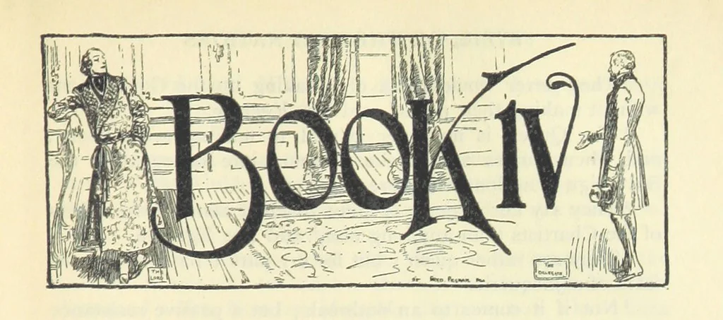 An illustration from Sybil ... Illustrated by F. Pegram. With an introduction by H. D. Traill, 1895, leaf 249