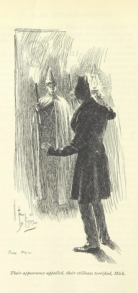 An illustration from Sybil ... Illustrated by F. Pegram. With an introduction by H. D. Traill, 1895, leaf 266