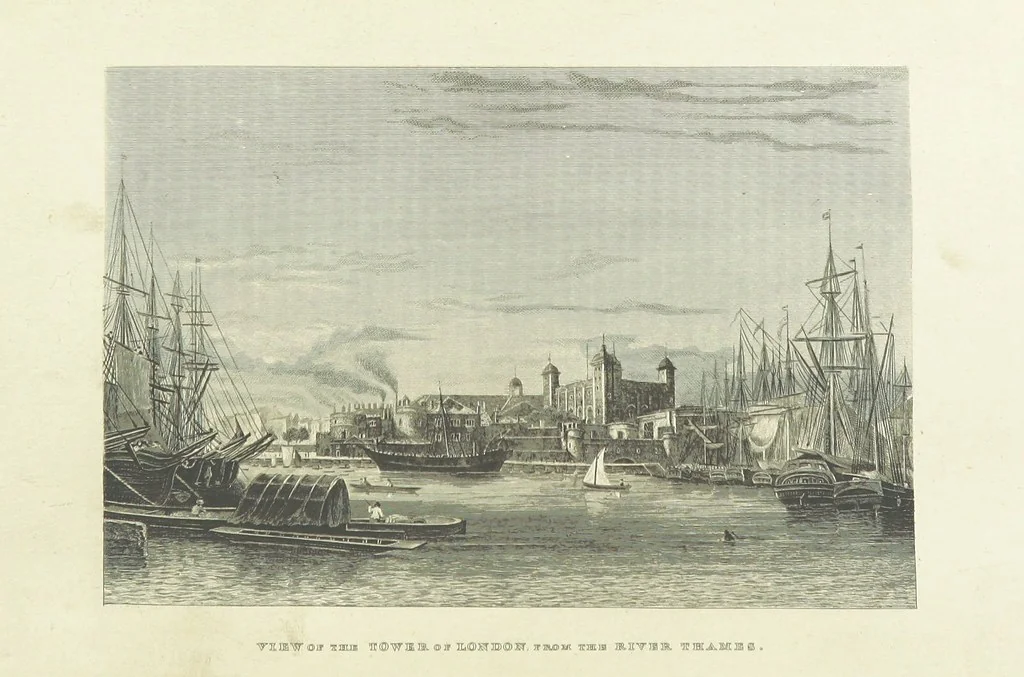 An illustration from Her Majesty's Tower. ... Seventh edition, etc, 1885, leaf 12