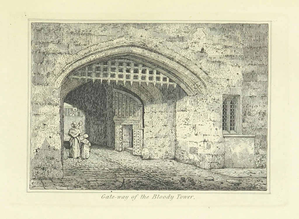 An illustration from Her Majesty's Tower. ... Seventh edition, etc, 1885, leaf 39