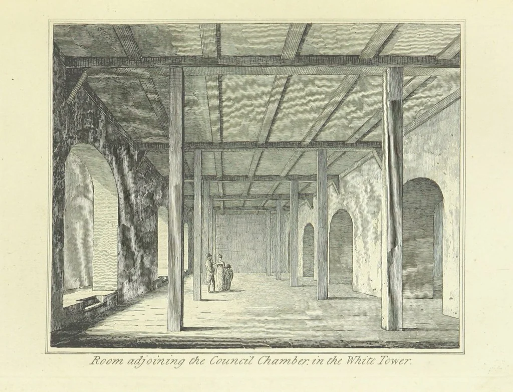 An illustration from Her Majesty's Tower. ... Seventh edition, etc, 1885, leaf 67