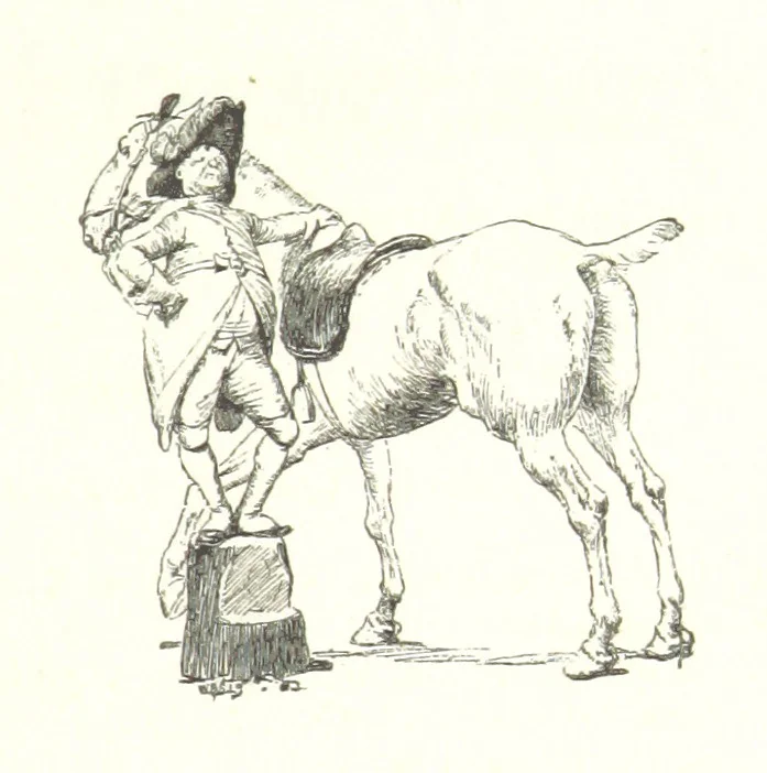 An illustration from Coridon's Song and other verses from various sources. With illustrations by Hugh Thomson ... With an introduction by Austin Dobson. L.P, 1894, leaf 145