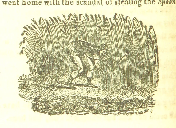 An illustration from Poems; chiefly in the Scottish dialect, etc, 1809, leaf 108