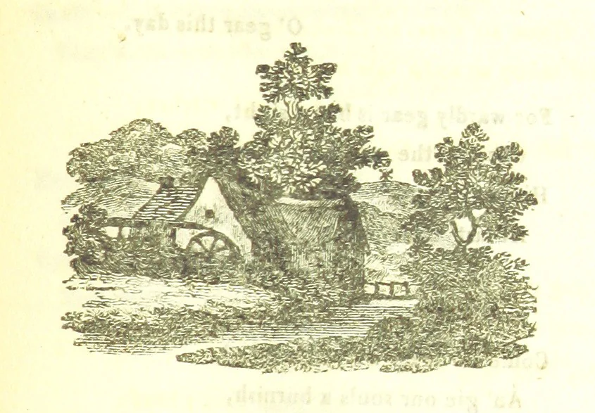 An illustration from Poems; chiefly in the Scottish dialect, etc, 1809, leaf 135