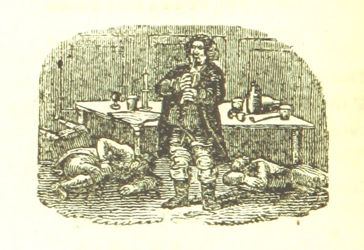 An illustration from Poems; chiefly in the Scottish dialect, etc, 1809, leaf 170