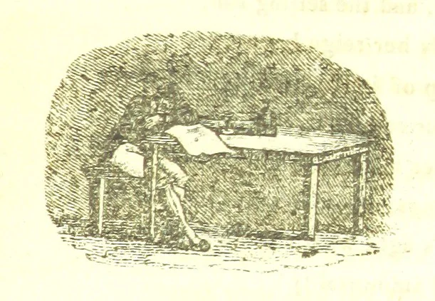 An illustration from Poems; chiefly in the Scottish dialect, etc, 1809, leaf 193