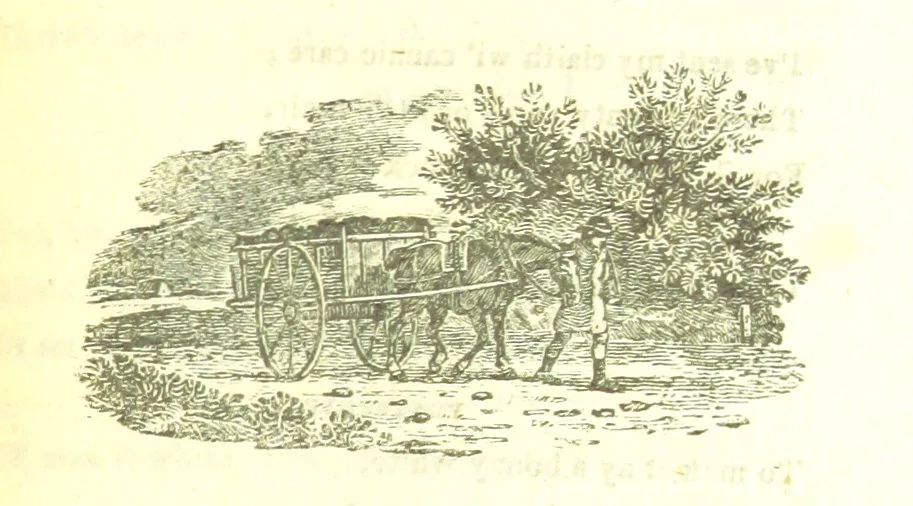An illustration from Poems; chiefly in the Scottish dialect, etc, 1809, leaf 81