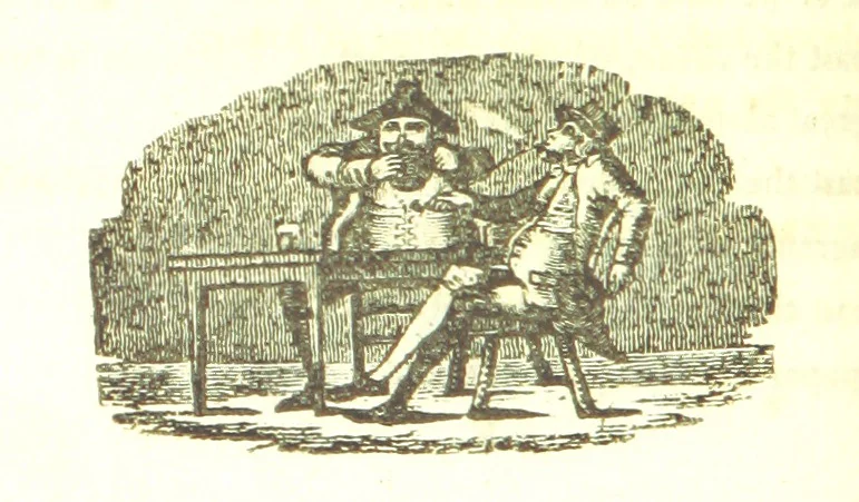 An illustration from Poems; chiefly in the Scottish dialect, etc, 1809, leaf 94