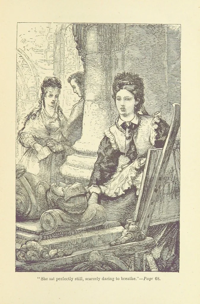 An illustration from The Vicar of Redcross; or, Till Death us do Part, 1888, leaf 73