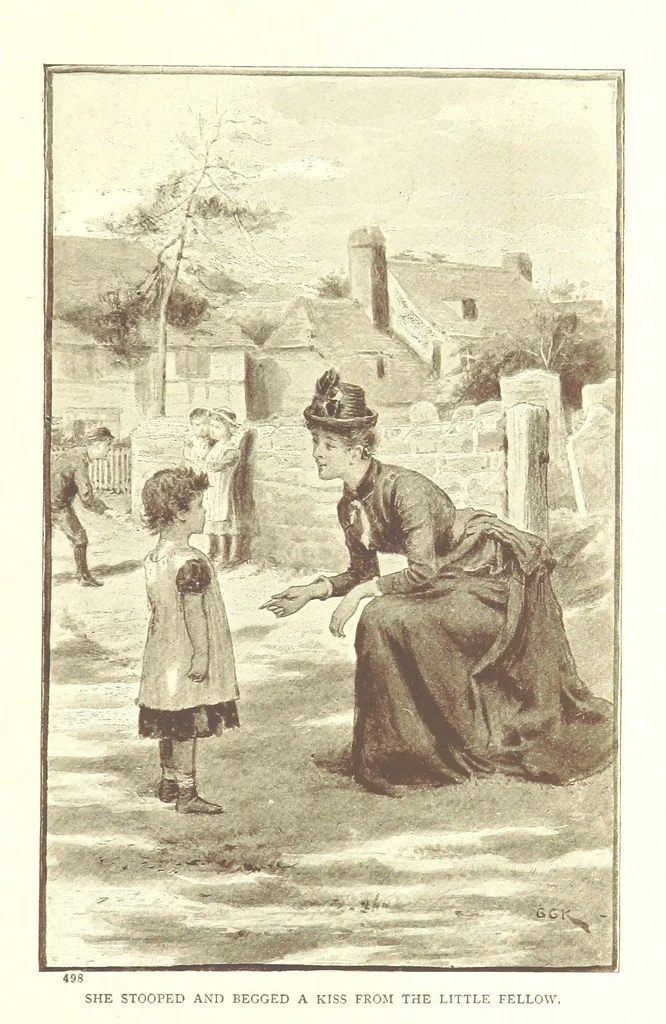 An illustration from Under False Colours ... New edition, 1894, leaf 179