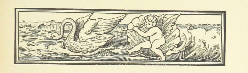 An illustration from The Bloom of Faded Years. [A novel, 1896, leaf 111