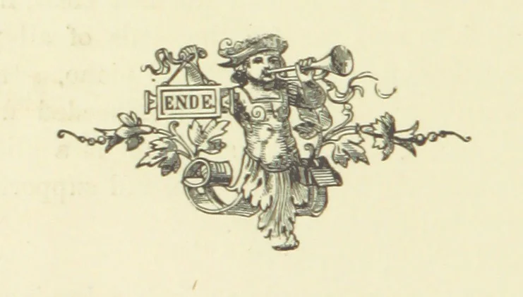 An illustration from The Bloom of Faded Years. [A novel, 1896, leaf 304