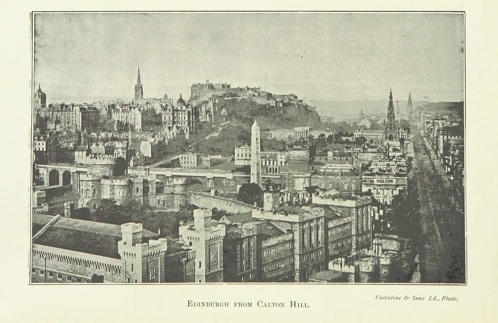 An illustration from The Bloom of Faded Years. [A novel, 1896, leaf 8