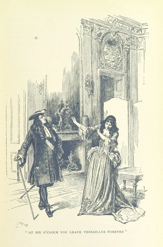 An illustration from The Refugees ... New edition, 1895, leaf 121
