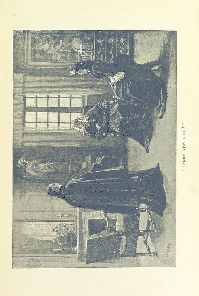 An illustration from The Refugees ... New edition, 1895, leaf 133