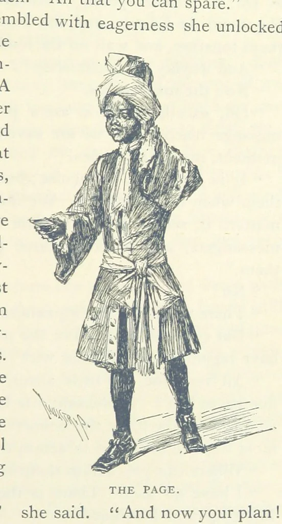 An illustration from The Refugees ... New edition, 1895, leaf 163