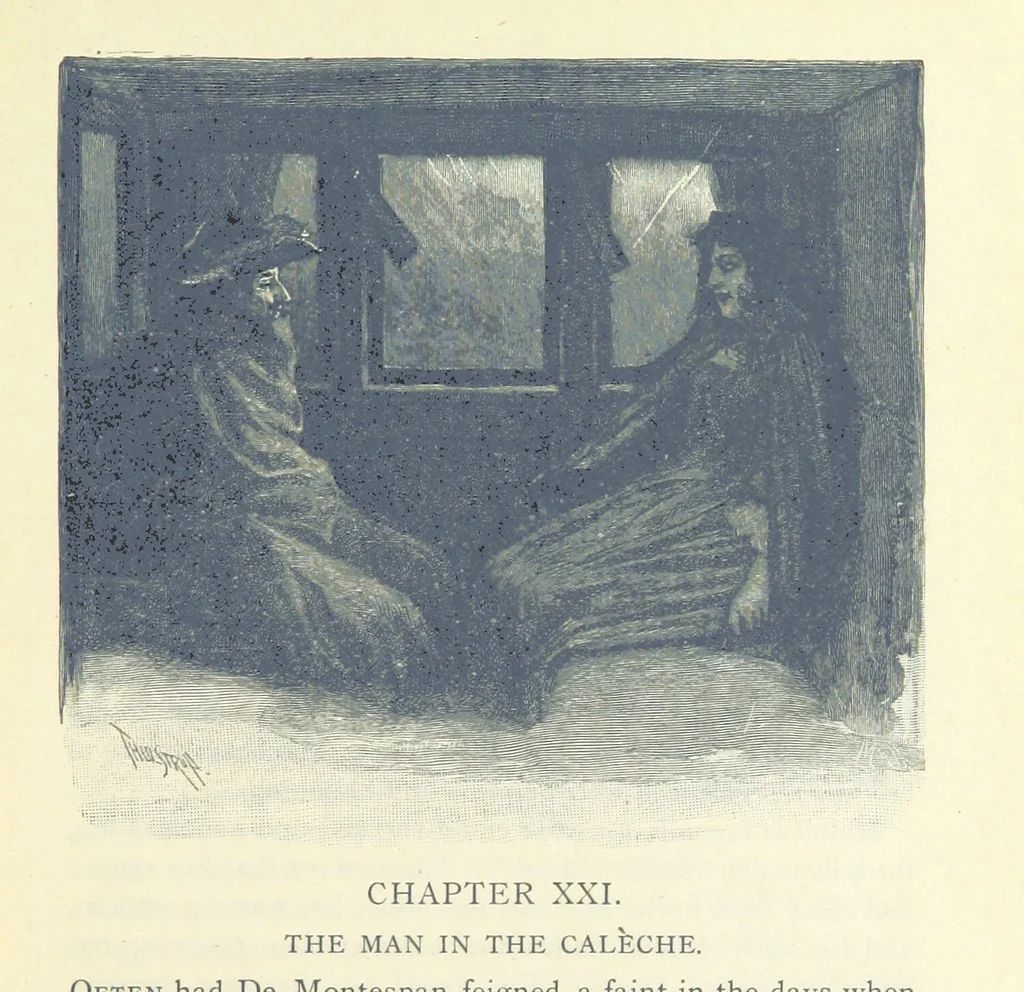 An illustration from The Refugees ... New edition, 1895, leaf 229