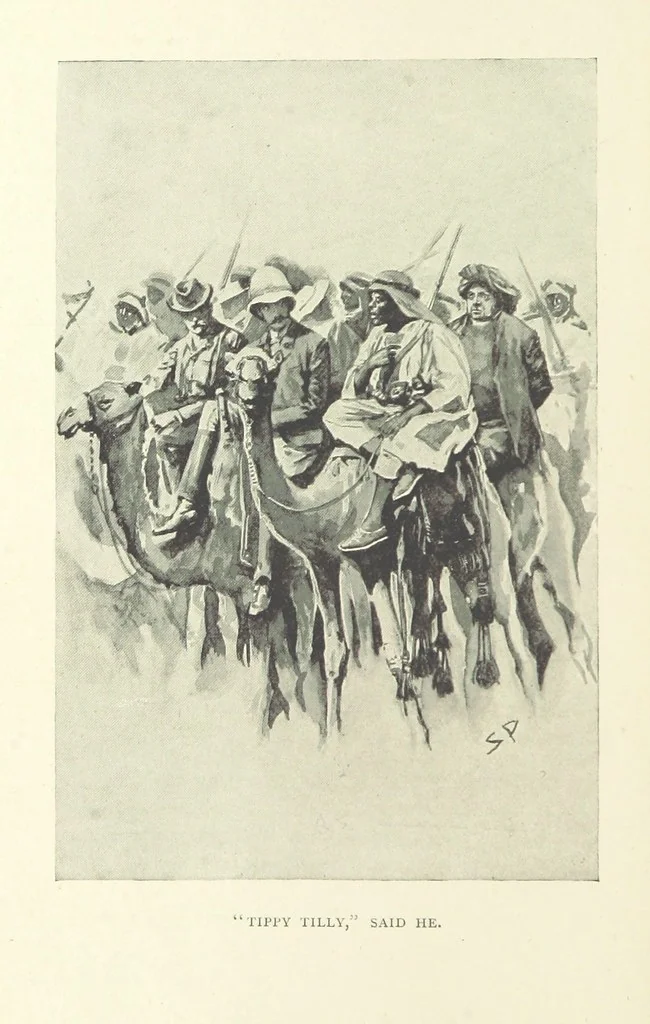 An illustration from The Tragedy of the Korosko, etc. [A tale, 1898, leaf 138