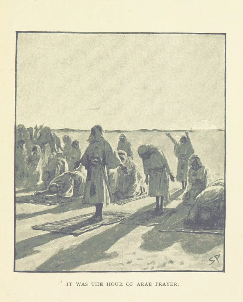 An illustration from The Tragedy of the Korosko, etc. [A tale, 1898, leaf 175