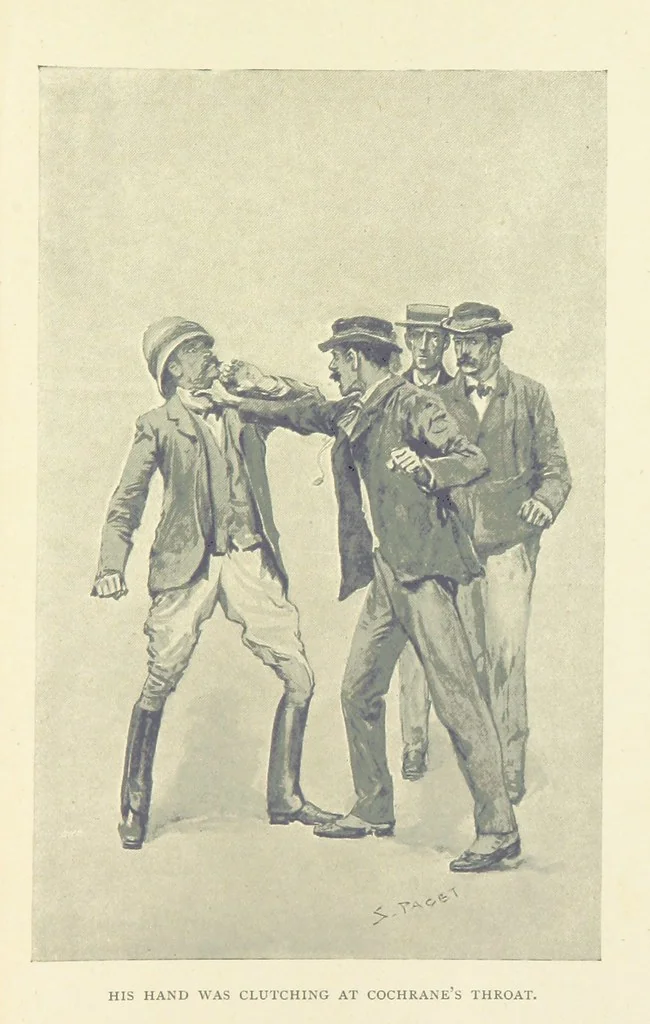 An illustration from The Tragedy of the Korosko, etc. [A tale, 1898, leaf 249