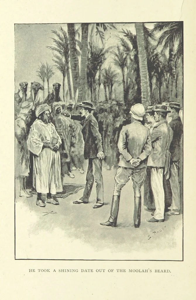 An illustration from The Tragedy of the Korosko, etc. [A tale, 1898, leaf 264