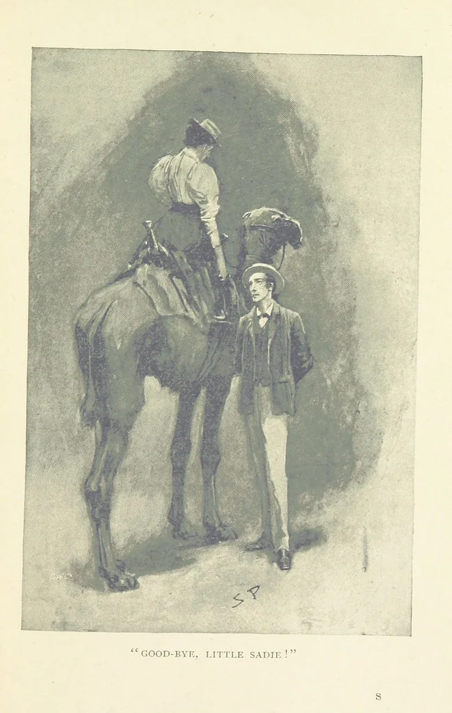 An illustration from The Tragedy of the Korosko, etc. [A tale, 1898, leaf 289