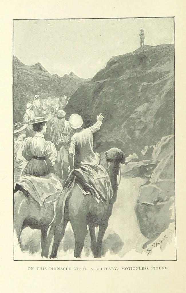 An illustration from The Tragedy of the Korosko, etc. [A tale, 1898, leaf 304