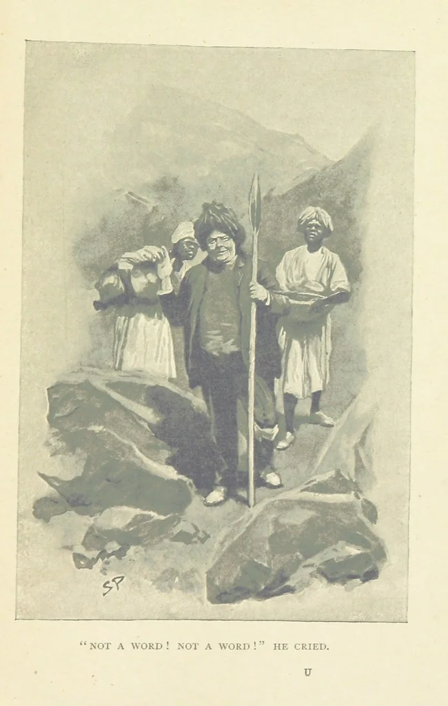 An illustration from The Tragedy of the Korosko, etc. [A tale, 1898, leaf 321