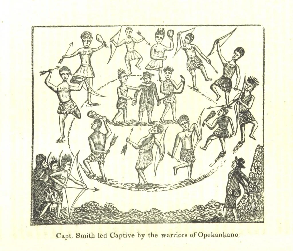 An illustration from Biography and History of the Indians of North America ... also a history of their wars ... Likewise exhibiting an analysis of the ... authors, who have written upon ... the first peopling of America. Third edition, with ... additions ... corrections and ... engravings, 1836, leaf 363