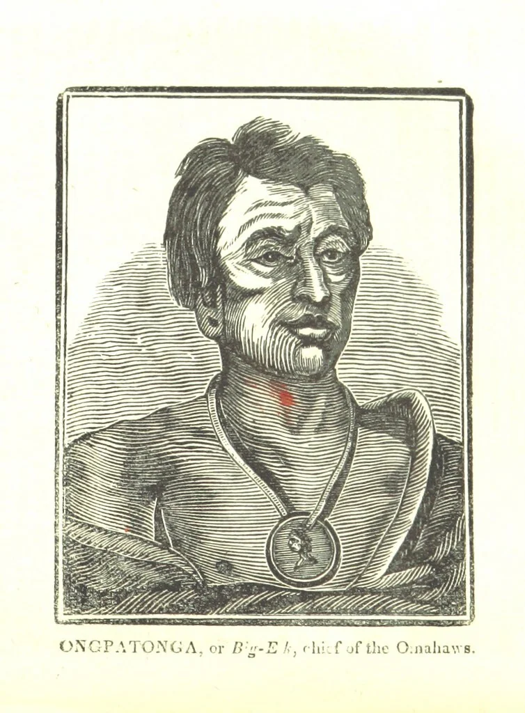 An illustration from Biography and History of the Indians of North America ... also a history of their wars ... Likewise exhibiting an analysis of the ... authors, who have written upon ... the first peopling of America. Third edition, with ... additions ... corrections and ... engravings, 1836, leaf 593