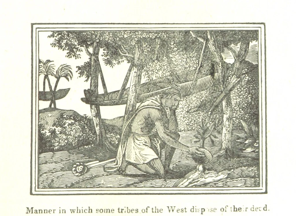 An illustration from Biography and History of the Indians of North America ... also a history of their wars ... Likewise exhibiting an analysis of the ... authors, who have written upon ... the first peopling of America. Third edition, with ... additions ... corrections and ... engravings, 1836, leaf 81