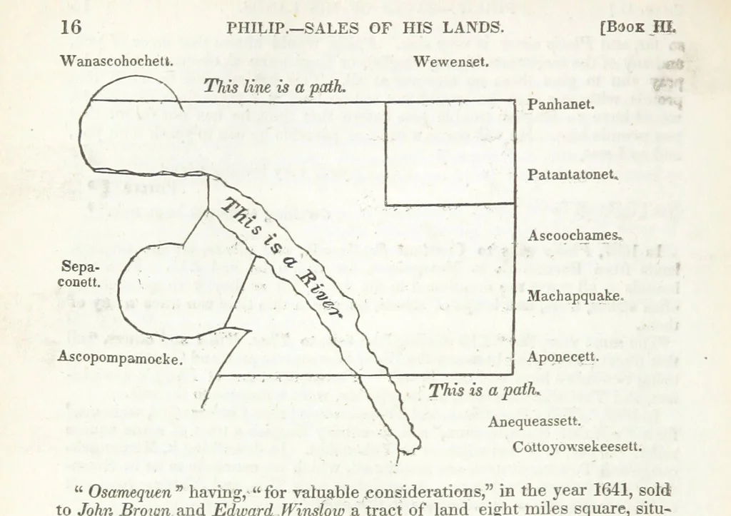 An illustration from Biography and History of the Indians of North America ... also a history of their wars ... Likewise exhibiting an analysis of the ... authors, who have written upon ... the first peopling of America. Third edition, with ... additions ... corrections and ... engravings, 1837, leaf 220