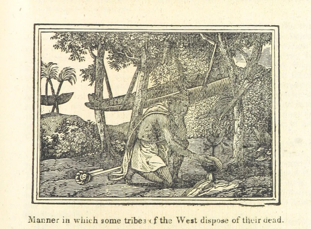 An illustration from Biography and History of the Indians of North America ... also a history of their wars ... Likewise exhibiting an analysis of the ... authors, who have written upon ... the first peopling of America. Third edition, with ... additions ... corrections and ... engravings, 1837, leaf 81